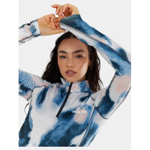 Fundango Yade II Baselayer Top Női Aláöltözet 419-vintage blue