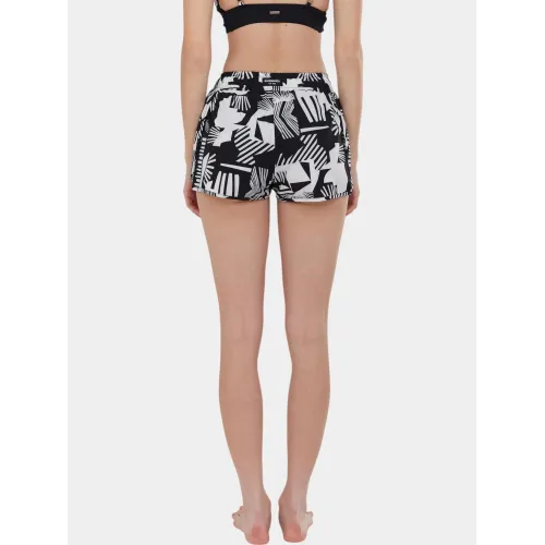 Fundango Elderberry Boardshorts Női Beachshort 899-black pattern