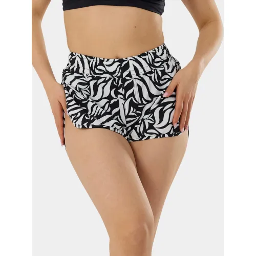 Fundango Elderberry Boardshorts Női Rövidnadrág 909-zebra whisper
