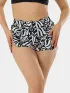 Fundango Elderberry Boardshorts Női Rövidnadrág 909-zebra whisper