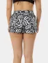 Fundango Elderberry Boardshorts Női Rövidnadrág 909-zebra whisper