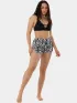 Fundango Elderberry Boardshorts Női Rövidnadrág 909-zebra whisper