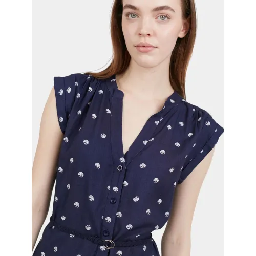 Fundango Mona Dress Női Ruha 498-blue pattern