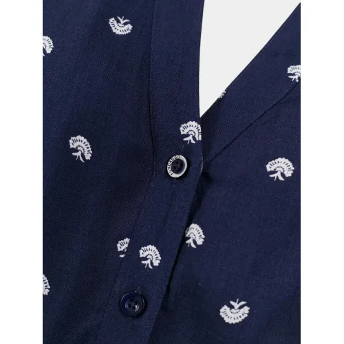 Fundango Mona Dress Női Ruha 498-blue pattern