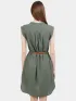 Fundango Mona Dress Női Ruha 537-khaki