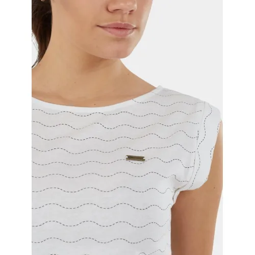 Fundango Sagitta Dress Női Ruha 140-white stripe