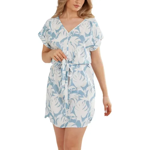 Fundango Palmetta Dress Női Ruha 458-blue aster