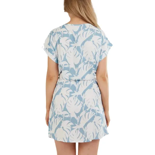 Fundango Palmetta Dress Női Ruha 458-blue aster