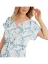 Fundango Palmetta Dress Női Ruha 458-blue aster