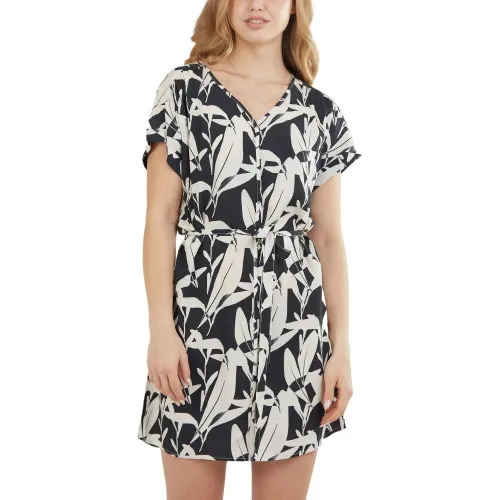 Fundango Palmetta Dress Fundango Palmetta Dress Női Ruha 984-black diamond