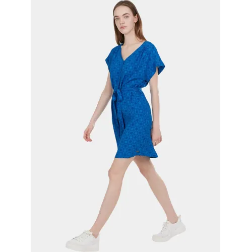 Fundango Palmetta Dress Női Ruha 445-cobalt