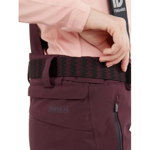 Fundango Morta Pants Női Sínadrág, Snowboard Nadrág 398-aubergine
