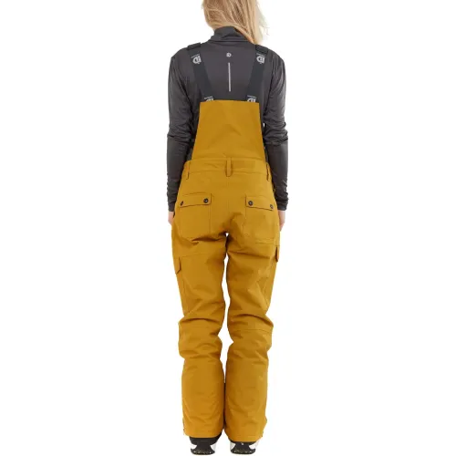 Fundango Sakura Bib Pants Fundango Sakura Bib Pants Női Sínadrág, Snowboard Nadrág 240-mustard