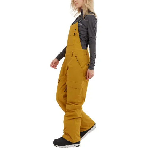 Fundango Sakura Bib Pants Fundango Sakura Bib Pants Női Sínadrág, Snowboard Nadrág 240-mustard