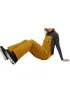 Fundango Sakura Bib Pants Fundango Sakura Bib Pants Női Sínadrág, Snowboard Nadrág 240-mustard