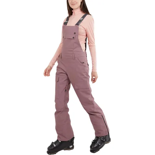 Fundango Sakura Bib Pants Női Sínadrág, Snowboard Nadrág 385-mauve