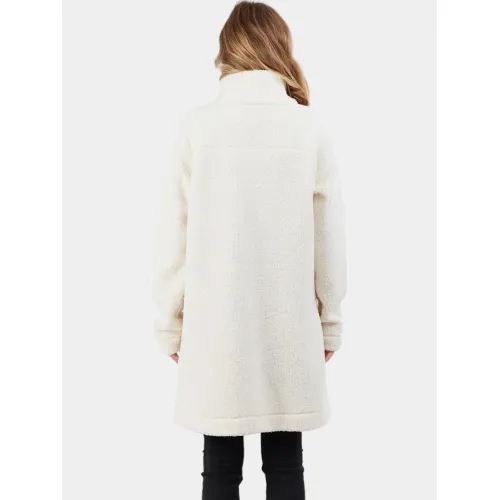 Fundango Elle Fleece Jacket Női Utcai Kabát 150-butter