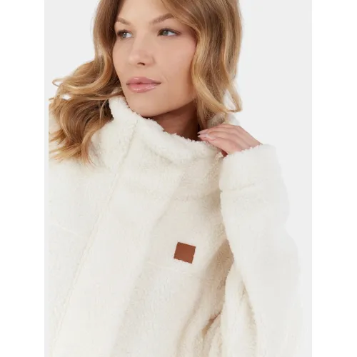 Fundango Elle Fleece Jacket Női Utcai Kabát 150-butter