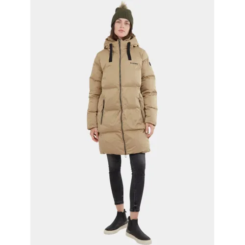 Fundango Vanessa Padded Jacket Női Télikabát 630-dark sand