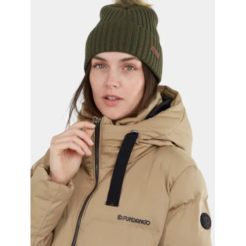 Fundango Vanessa Padded Jacket Női Télikabát 630-dark sand