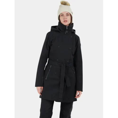 Fundango Charlotte Trenchcoat Női Utcai Kabát 890-black