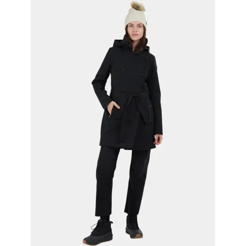 Fundango Charlotte Trenchcoat Női Utcai Kabát 890-black