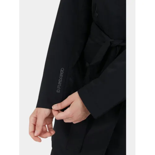Fundango Charlotte Trenchcoat Női Utcai Kabát 890-black