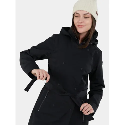 Fundango Charlotte Trenchcoat Női Utcai Kabát 890-black