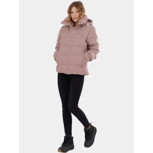 Fundango Mirabelle Padded Jacket Női Utcai Kabát 325-smoke rose