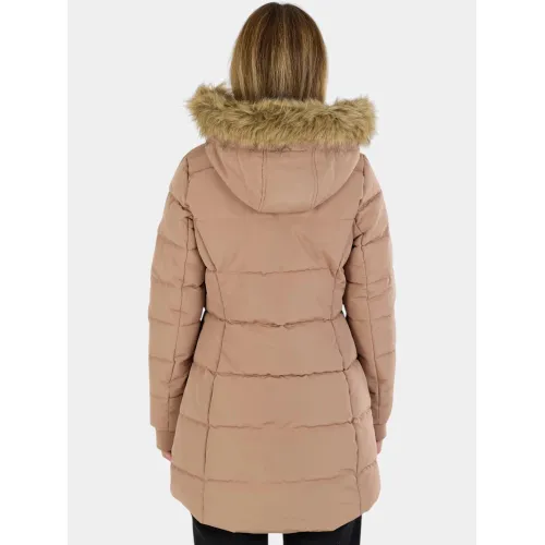 Fundango Melody Padded Jacket Női Télikabát 635-walnut
