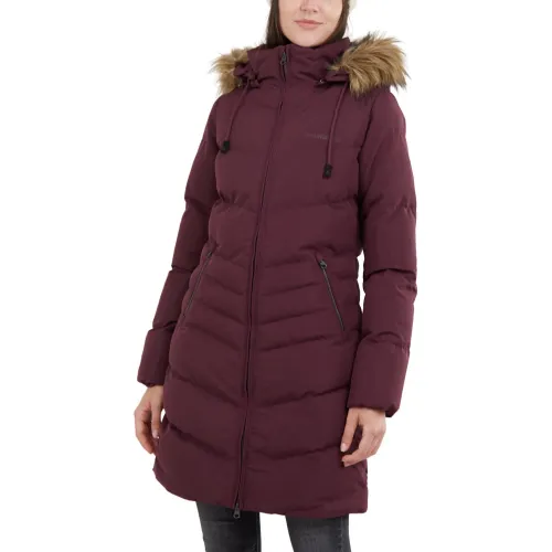 Fundango Puppis Padded Jacket Női Utcai Kabát 398-aubergine