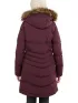 Fundango Puppis Padded Jacket Női Utcai Kabát 398-aubergine