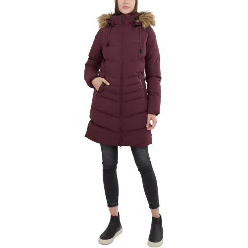 Fundango Puppis Padded Jacket Női Utcai Kabát 398-aubergine