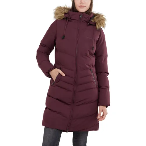 Fundango Puppis Padded Jacket Női Utcai Kabát 398-aubergine