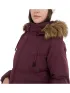 Fundango Puppis Padded Jacket Női Utcai Kabát 398-aubergine