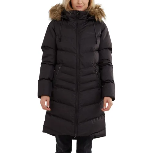 Fundango Puppis Padded Jacket Női Utcai Kabát 891-black heather