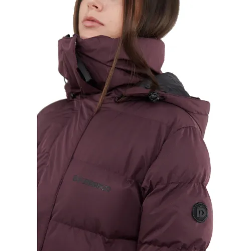 Fundango Sabina Padded Jacket Női Utcai Kabát 398-aubergine