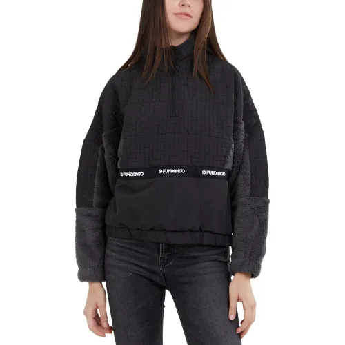 Fundango Calypso Hybrid Pullover Női Polár, Softshell, Középréteg 890-black