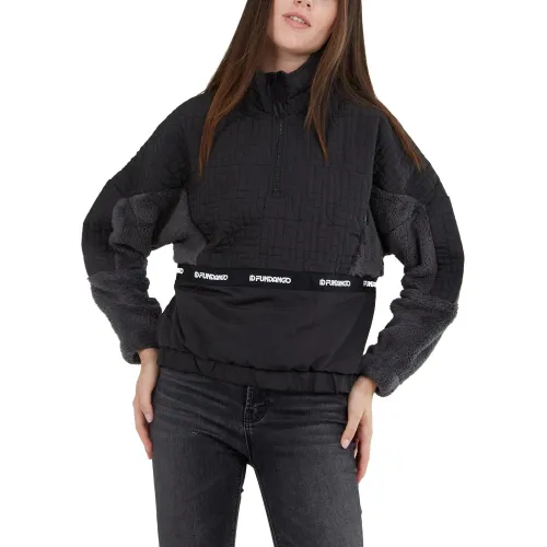 Fundango Calypso Hybrid Pullover Női Polár, Softshell, Középréteg 890-black