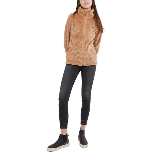 Fundango Shiren Fleece Jacket Fundango Shiren Fleece Jacket Női Polár, Softshell, Középréteg 325-smoke rose