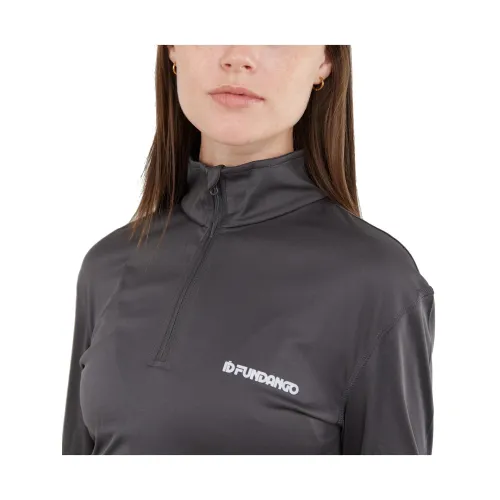 Fundango Yade Baselayer Női Aláöltöző felső 780-antracit