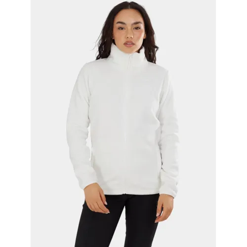 Fundango Serena Fleece Jacket Női Polár, Softshell, Középréteg 100-white