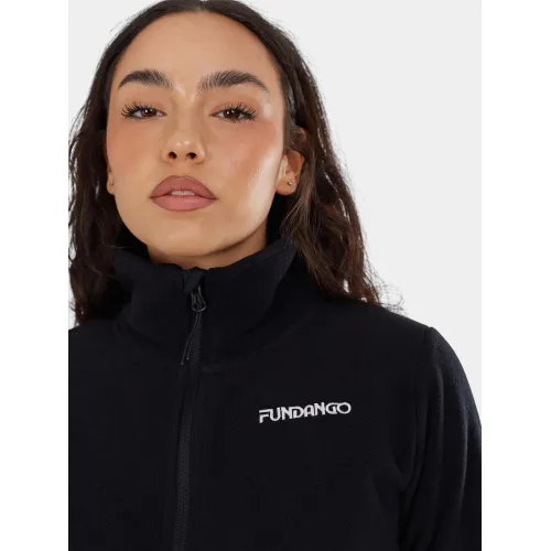Fundango Serena Fleece Jacket Női Polár, Softshell, Középréteg 890-black