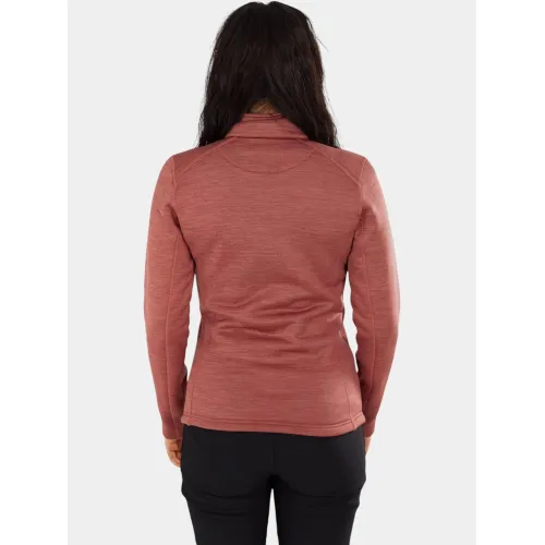 Fundango Antilles Melange Jacket Női Polár, Softshell, Középréteg 386-mauve heather