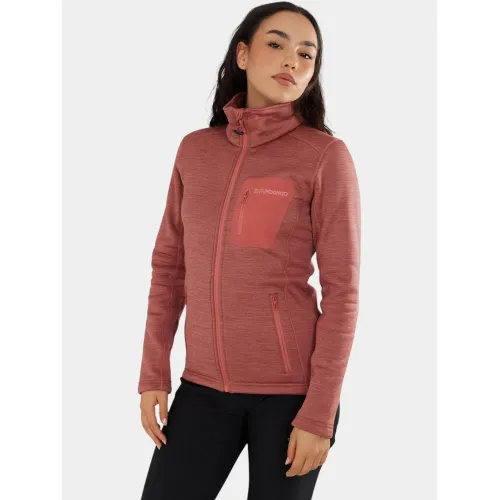 Fundango Antilles Melange Jacket Női Polár, Softshell, Középréteg 386-mauve heather