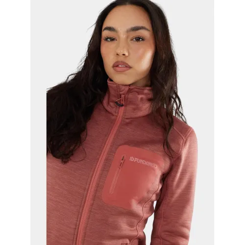 Fundango Antilles Melange Jacket Női Polár, Softshell, Középréteg 386-mauve heather