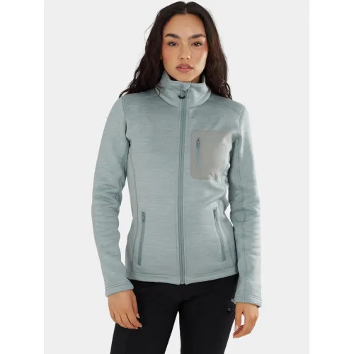 Fundango Antilles Melange Jacket Női Polár, Softshell, Középréteg 526-mint heather