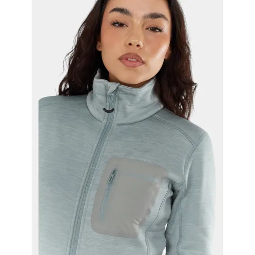 Fundango Antilles Melange Jacket Női Polár, Softshell, Középréteg 526-mint heather