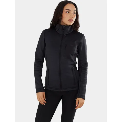 Fundango Antilles Melange Jacket Női Polár, Softshell, Középréteg 891-black heather