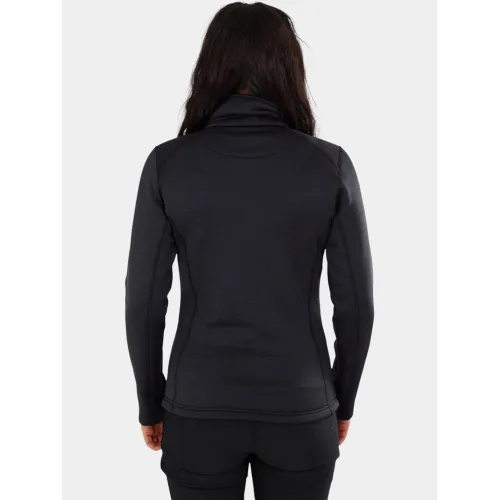 Fundango Antilles Melange Jacket Női Polár, Softshell, Középréteg 891-black heather